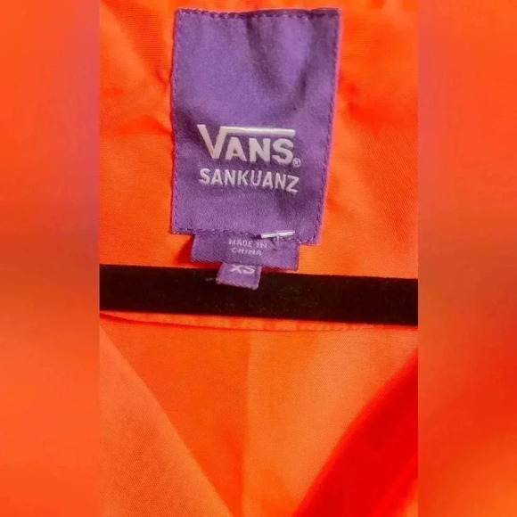 Vans Collaboration with AKP Sankuanz Coach Jacket nylon unisex long sleeve XS - Picture 4 of 5
